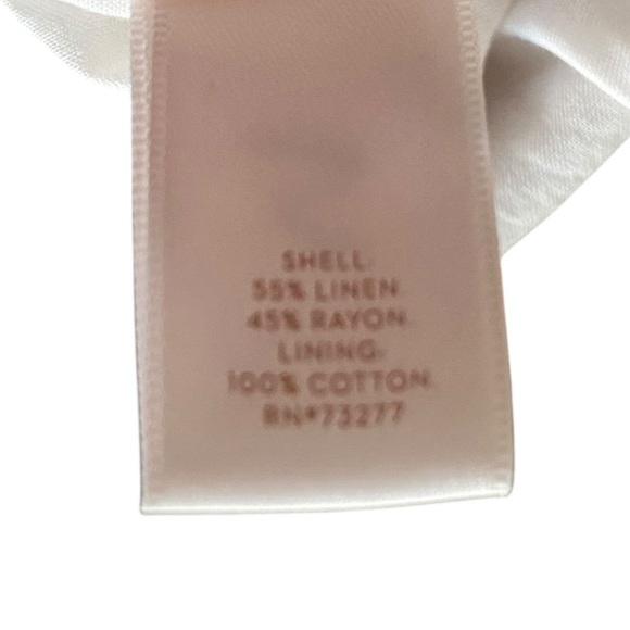 LC Lauren Conrad Taupe and White Striped and Buttoned Pants Size XXL - Picture 13 of 14